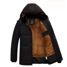 Load image into Gallery viewer, 2020 New Men Jacket Coats Thicken Warm Winter Windproof Jackets Casual Mens Down Parka Hooded Outwear Cotton-padded Jacket