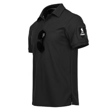 Load image into Gallery viewer, Men&#39;s Short Sleeve Polo Shirts Men Slim Fit Quick Dry T Shirts Rugby Brand Russian US Army Tactical Tee Shirt Crop Top Green
