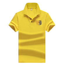 Load image into Gallery viewer, Summer new men polo shirt mens synthetic fiber Fabric mens short-sleeved embroidery polo shirt casual Breathable polo shirt 633
