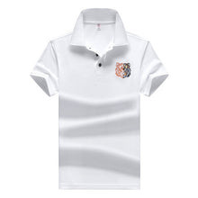 Load image into Gallery viewer, Summer new men polo shirt mens synthetic fiber Fabric mens short-sleeved embroidery polo shirt casual Breathable polo shirt 633
