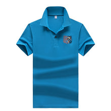 Load image into Gallery viewer, Summer new men polo shirt mens synthetic fiber Fabric mens short-sleeved embroidery polo shirt casual Breathable polo shirt 633
