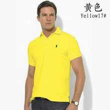 Load image into Gallery viewer, Man Polo Shirt Brand Mens Casual Deer Embroidery  Polo shirt Men Short Sleeve High Quantity Polo Men 8741
