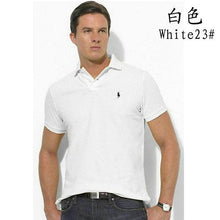 Load image into Gallery viewer, Man Polo Shirt Brand Mens Casual Deer Embroidery  Polo shirt Men Short Sleeve High Quantity Polo Men 8741
