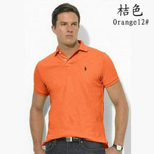 Load image into Gallery viewer, Man Polo Shirt Brand Mens Casual Deer Embroidery  Polo shirt Men Short Sleeve High Quantity Polo Men 8741
