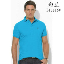 Load image into Gallery viewer, Man Polo Shirt Brand Mens Casual Deer Embroidery  Polo shirt Men Short Sleeve High Quantity Polo Men 8741
