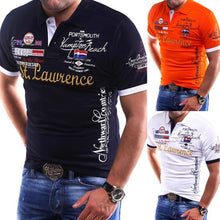 Load image into Gallery viewer, Zogaa brand New Mens Polo Shirt Slim Fit Short Sleeve Shirt Polos fashion printed cotton casual male polo shirts men clothing

