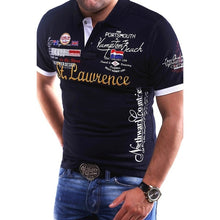 Load image into Gallery viewer, Zogaa brand New Mens Polo Shirt Slim Fit Short Sleeve Shirt Polos fashion printed cotton casual male polo shirts men clothing
