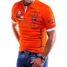 Load image into Gallery viewer, Zogaa brand New Mens Polo Shirt Slim Fit Short Sleeve Shirt Polos fashion printed cotton casual male polo shirts men clothing
