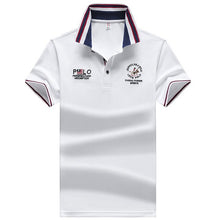 Load image into Gallery viewer, High Quality 3D Embroidery Polo Shirt Men Summer Cotton Shirt Male Business Ropa Para Hombre Short Sleeve Tee Shirt Homme M-4XL
