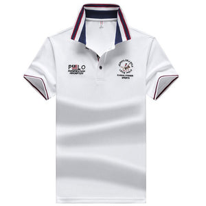 High Quality 3D Embroidery Polo Shirt Men Summer Cotton Shirt Male Business Ropa Para Hombre Short Sleeve Tee Shirt Homme M-4XL
