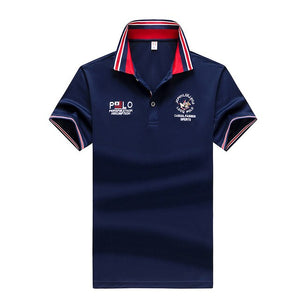 High Quality 3D Embroidery Polo Shirt Men Summer Cotton Shirt Male Business Ropa Para Hombre Short Sleeve Tee Shirt Homme M-4XL