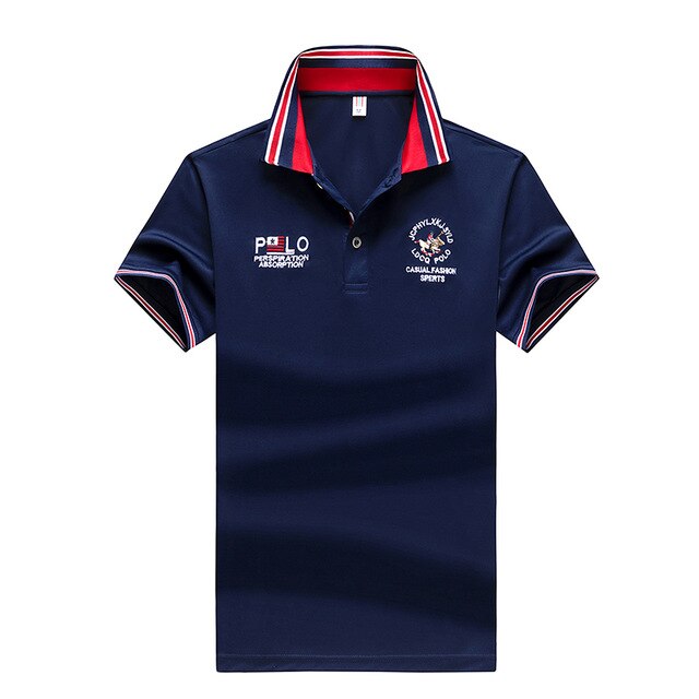 High Quality 3D Embroidery Polo Shirt Men Summer Cotton Shirt Male Business Ropa Para Hombre Short Sleeve Tee Shirt Homme M-4XL