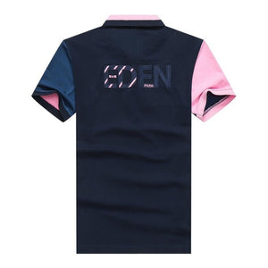 Embroidery Eden park 2020 Brand Men's Polo Shirt Summer Classic Homme Clothing Casual 100%Cotton Luxury Designer Male Slim Tops