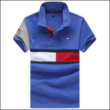 Load image into Gallery viewer, Man Polo Shirt Brand Mens Casual Deer Embroidery  Polo shirt Men Short Sleeve High Quantity Polo Men
