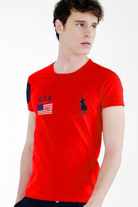 Man Polo Shirt Brand Mens Casual Deer Embroidery Polo shirt Men Short Sleeve High Quantity Polo Men 4114