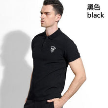 Load image into Gallery viewer, Man Polo Shirt Brand Mens Casual Deer Embroidery  Polo shirt Men Short Sleeve High Quantity Polo Men 1331
