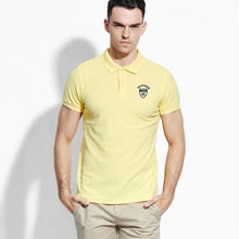 Load image into Gallery viewer, Man Polo Shirt Brand Mens Casual Deer Embroidery  Polo shirt Men Short Sleeve High Quantity Polo Men 1331
