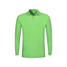 Load image into Gallery viewer, YOTEE2020 New Breathable Cheap Long Sleeve Polo Shirt Personal Group Custom Embroidery Men&#39;s Long Sleeve Polo Shirt Cheap
