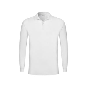YOTEE2020 New Breathable Cheap Long Sleeve Polo Shirt Personal Group Custom Embroidery Men's Long Sleeve Polo Shirt Cheap