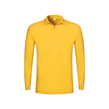Load image into Gallery viewer, YOTEE2020 New Breathable Cheap Long Sleeve Polo Shirt Personal Group Custom Embroidery Men&#39;s Long Sleeve Polo Shirt Cheap
